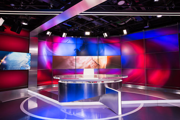 With Glittering New Set Design, CCTV News Takes Aim At The World