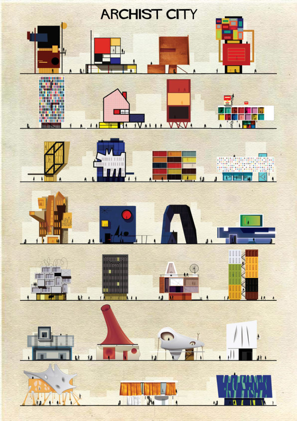 If 27 Famous Artists Designed Buildings