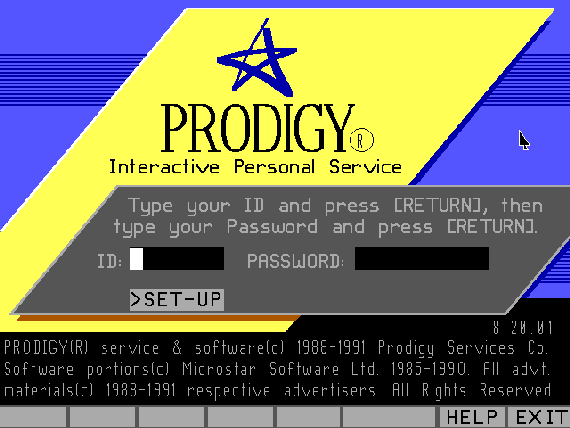 prodigy login membership