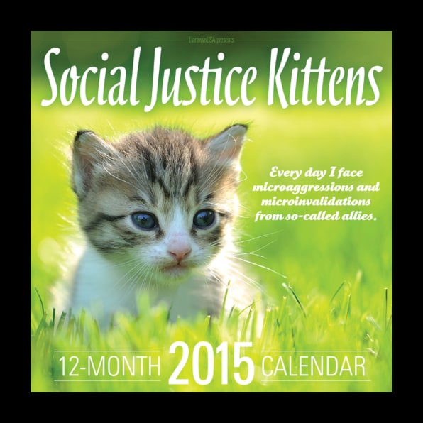 Social Justice Kittens Calendar 2025 