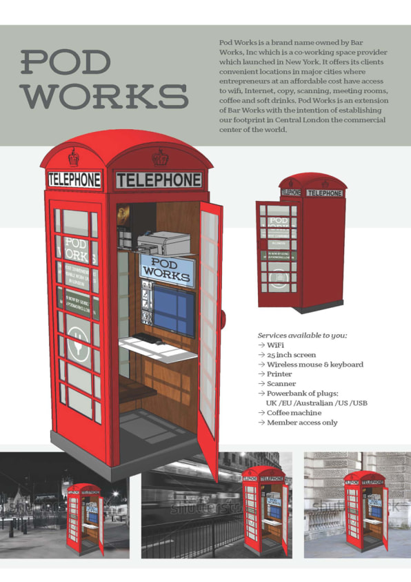 These Classic London Phone Booths Are Turning Into MicroOffices