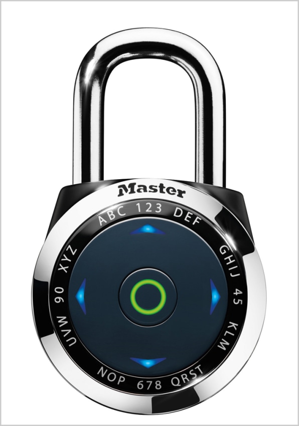 A Padlock With A Digital UI Surprisingly Useful