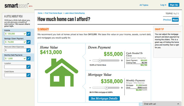 SmartAsset Offers Financial Planning In User-Made Infographics