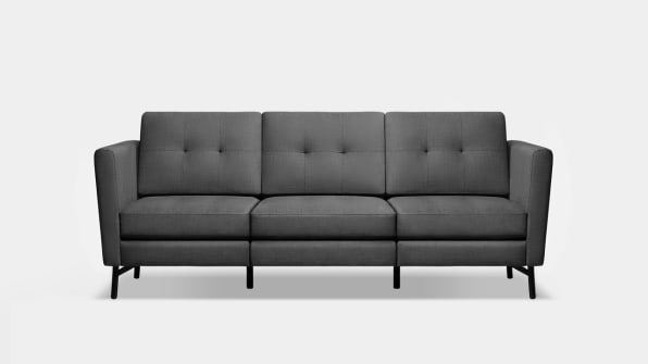 From Mexico To Mississippi Why This Sofa Startup Is Now Made In The Burrow S Charcoal 3 Seater With Hi Arms Photo Courtesy Of