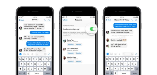 Messenger group chat