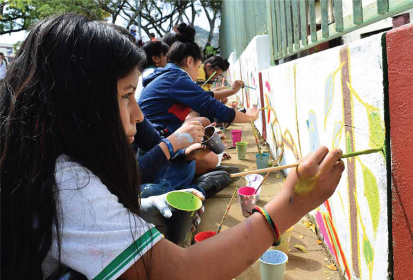 Citizens Come Together To Help Revitalize Cali, Photo Courtesy Cities Of Service