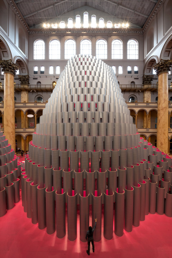 This Year’s MustSee Architecture Is A Mountain Of Paper Tubes
