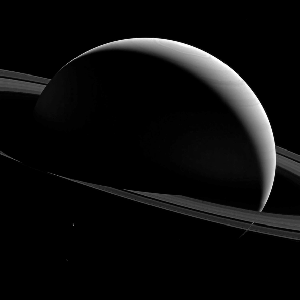 Saturn [Photo: NASA/courtesy Chronicle Books]