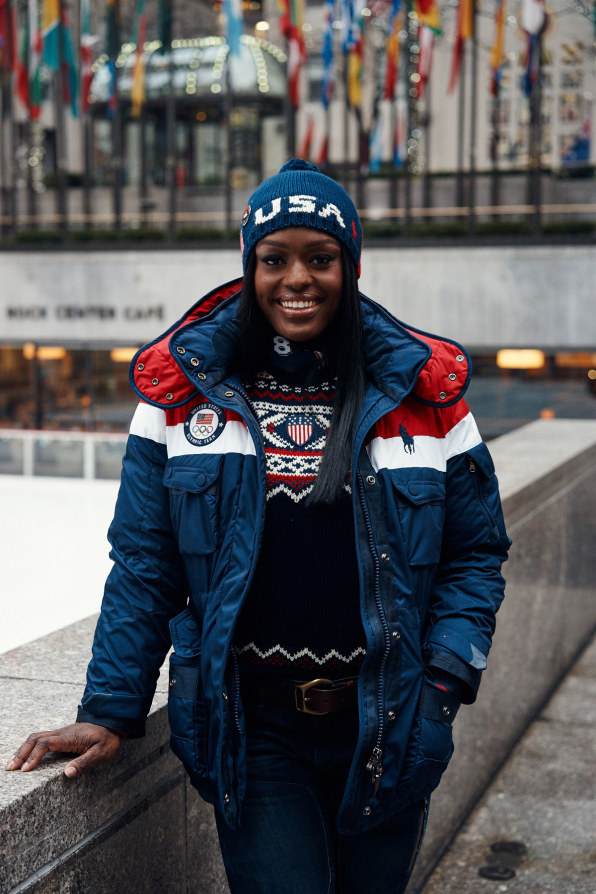 At The Opening Ceremony, U.S. Athletes Wear HighTech Heaters