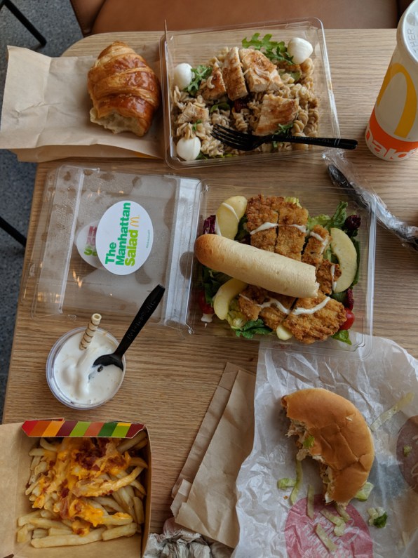 I Ate Everything On The Menu At Mcdonald S New Global Restaurant Photo Courtesy Of The Author