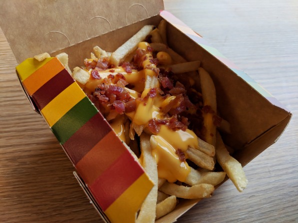 I Ate Everything On The Menu At Mcdonald S New Global Restaurant Cheese Bacon Loaded Fries From Australia