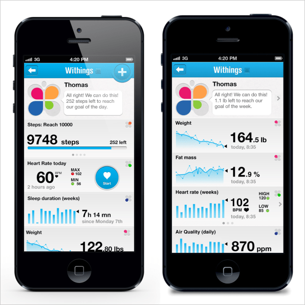 Withings shows a new smart scale at CES