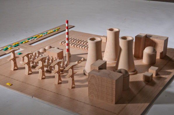 Beautiful Models Of Nuclear Power Plants And Factory Farms