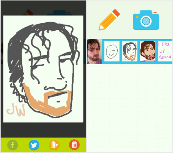 How An Ingenious App Hooks You On Drawing Pics Of Strangers