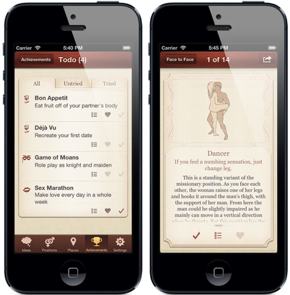 An Iphone App That Turns Kinky Sex Into A To Do List 3848
