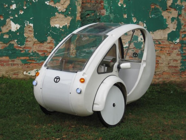 solar assisted tricycle