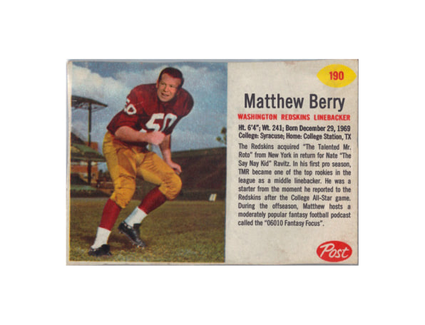 How Matthew Berry Went From Hollywood Writer To Fantasy Football's