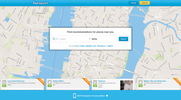 Foursquare Explore Is Now A Search Tool Anyone Can Use No Check Ins R