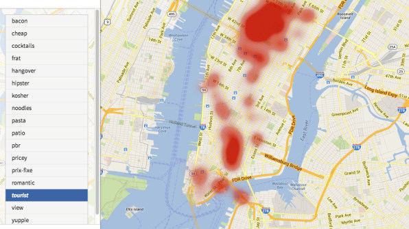 New Yelp Maps Identify Hipster Hotspots