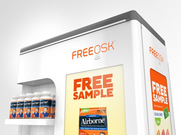 Free samples for advertising