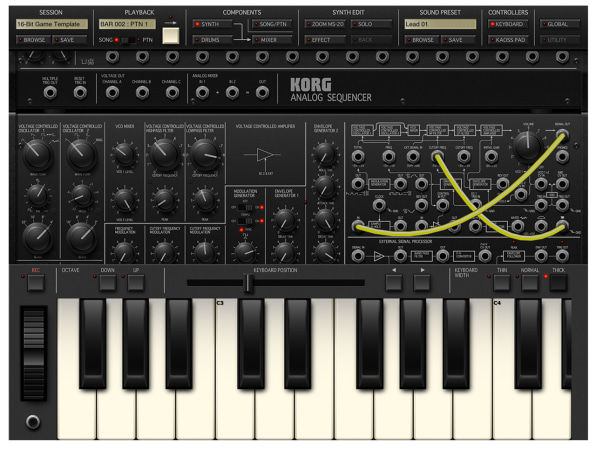 Ipad synthesizer outlet