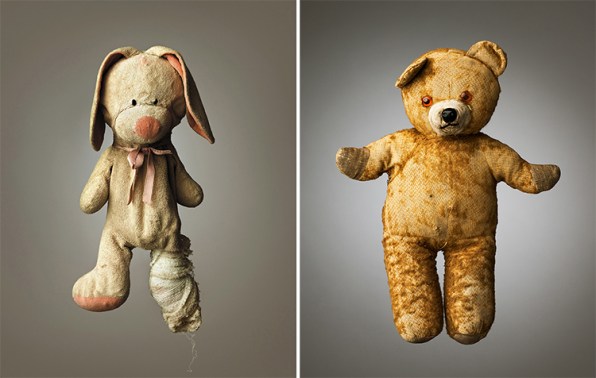 threadbare teddy bear