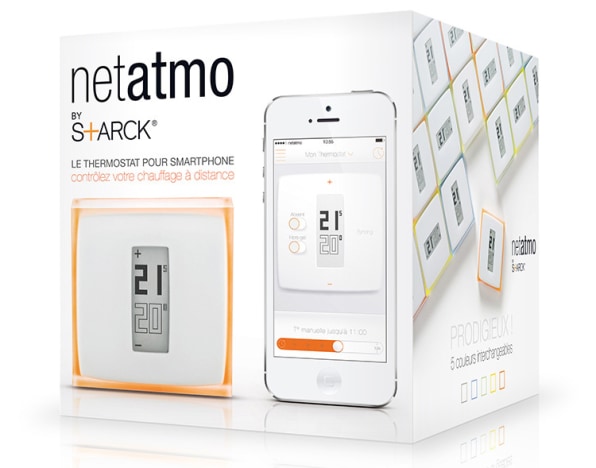 Thermostat controlled using a smartphone by Philippe Starck