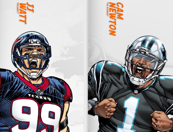 Cam Newton and J.J. Watt, the new faces of the NFL, clean up at