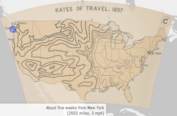 This Interactive Map Shows How Far You Could Travel In 24 Hours