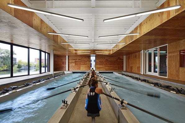 New Boathouse Looks Like A Time Lapse Of Rowing