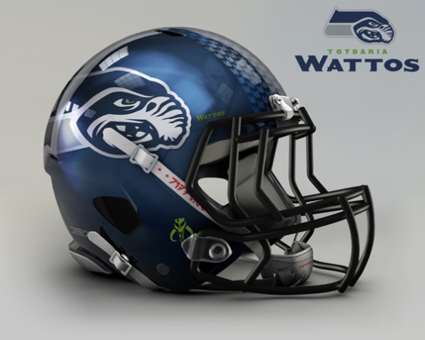 See Every NFL Team's Helmet Re-Imagined “Star Wars” Style