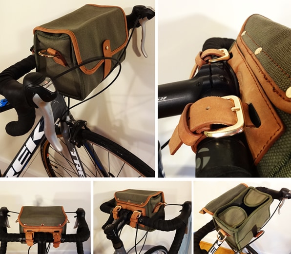 kickstarter handlebar bag