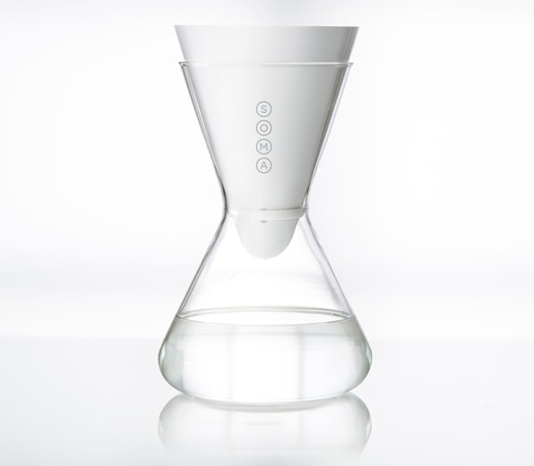 Soma: Beautifully innovative all-natural water filters by Soma