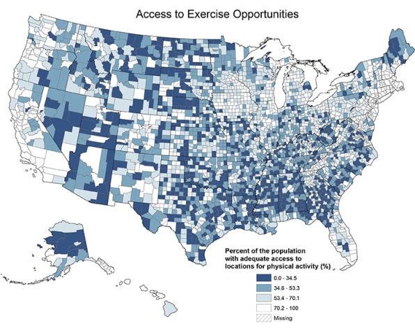 The Healthiest (And Least Healthy) Places In The U.S.