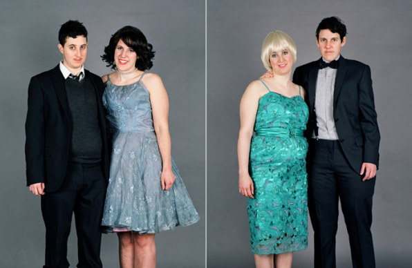 Couples Swap Genders In These Awesomely Awkward Prom Pics