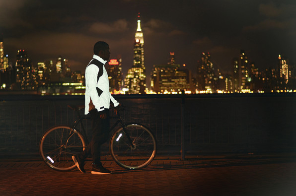 luminous bike jacket