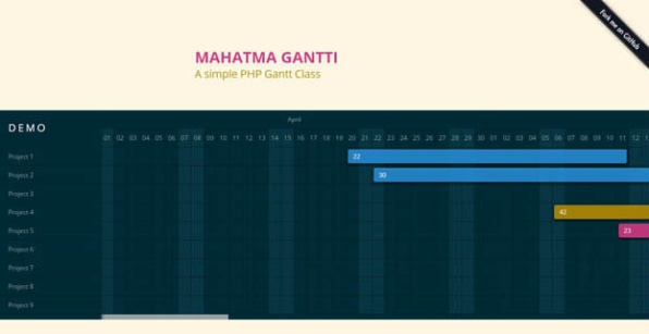 Gantt Chart Illustrator Template