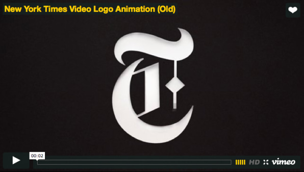 The New York Times Logo Gets A Clever Revamp 