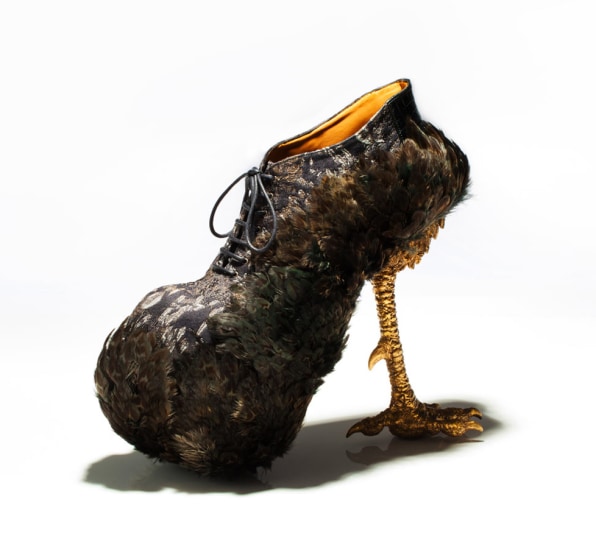 These Bird Inspired High Heels Will Give You Nightmares