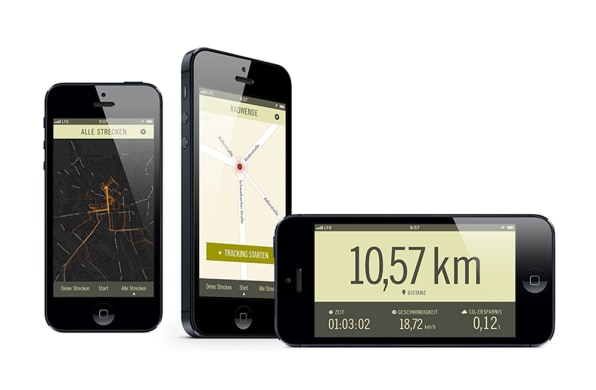 bicycle route planner app