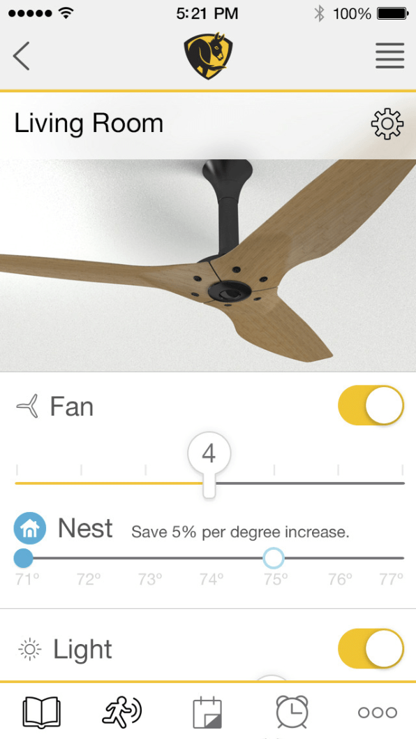 This Smart Ceiling Fan Links With Nest To Make Your Ac More Cool While