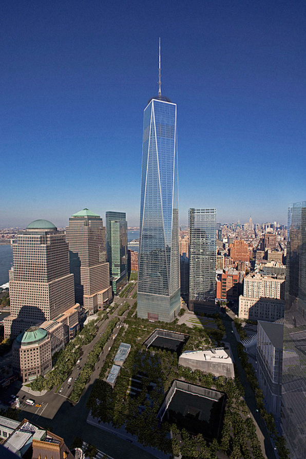 One World Trade Center, Foundation Design