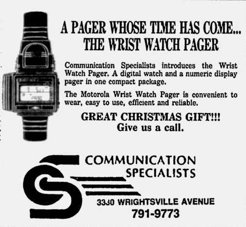 Pager watch casio new arrivals