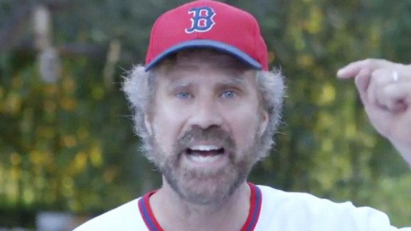 Will Ferrell Dresses as a Red Sox Fan and Heckles a Yankee Legend