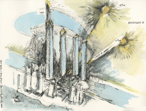 Gallery of 7 Early Drawings by Famous Architects  5