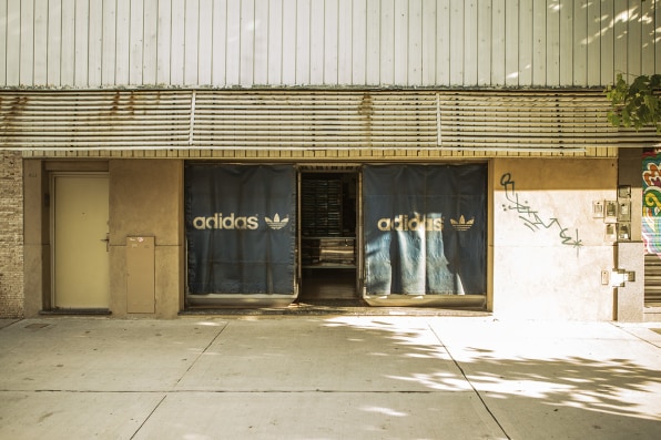 Dedicated Sneakerheads Find Adidas Nirvana On A Quiet Street In Argent