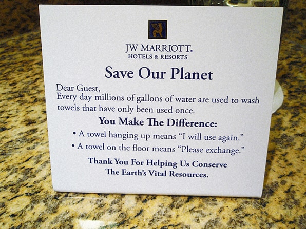 Why You Shouldn't Reuse Hotel Towels