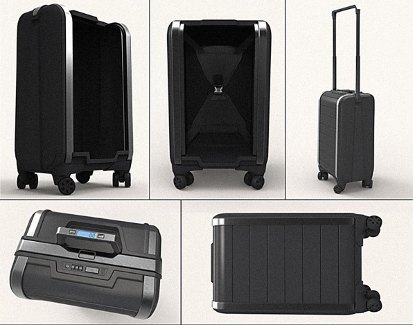 This Luggage Has a Built In Scale That Weighs Itself