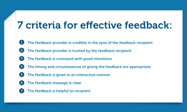 Dealing with resistance to feedback or criticism.