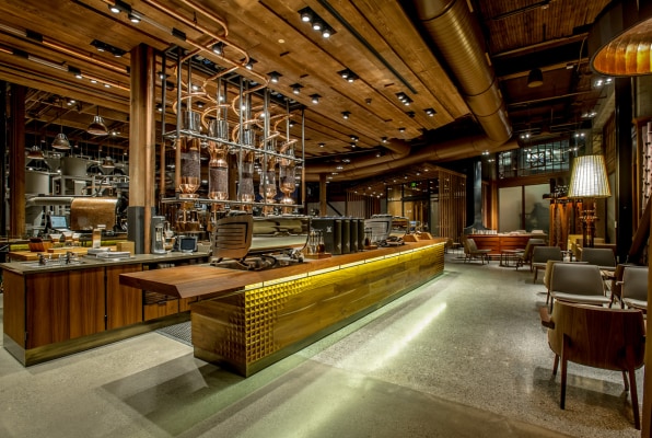 The World's Largest Starbucks Is The Willy Wonka Factory Of Coffee